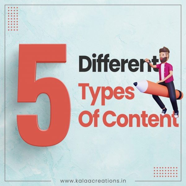 5 Different Types of Content
